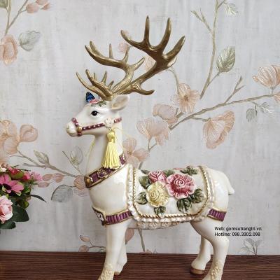 Tượng sứ, tượng cây đào, tượng đào bằng sứ, tượng trung quốc, gốm sứ trung quốc, gốm sứ giang tây,